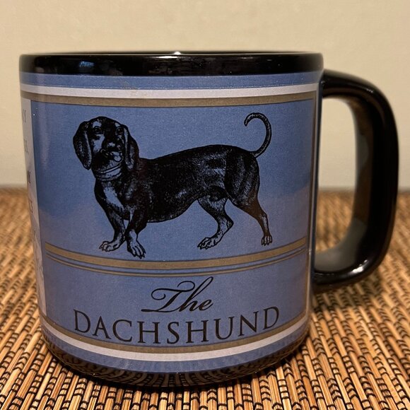 The DACHSHUND Ceramic Mug by Russ Berrie and Company ~ Doxie ~ Weiner Dog - Picture 1 of 9